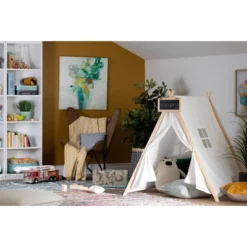 Sweedi Play Tent With Chalkboard Organic Cotton And Pine - South Shore