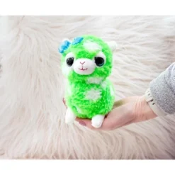 Kellytoy Cute And Cuddly 12 Inch Alpaca Plush | Green -Playland Shop GUEST bb29e65a 8469 496c 811c e2cc61d1909f