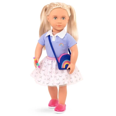 Our Generation School Uniform Outfit For 18" Dolls - Rainbow Academy 3 Our Generation School Uniform Outfit For 18" Dolls - Rainbow Academy