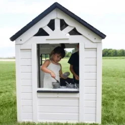 Backyard Discovery Sweetwater Playhouse - White -Playland Shop GUEST bd2592a8 39a0 4652 a77e 71f293d3ad94