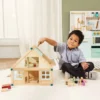 Olivia's Little World Kids Buildable Furnished Wooden Dollhouse For 3.5" Dolls 1 Olivia's Little World Kids Buildable Furnished Wooden Dollhouse For 3.5" Dolls -Playland Shop GUEST c16ea9c7 21de 421a bc64 680162df5990