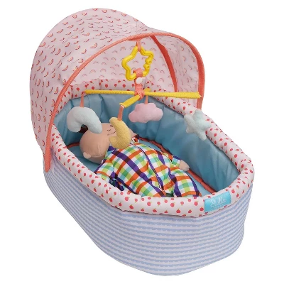 Manhattan Toy Stella Collection Soft Baby Doll Crib With Removable Canopy And Mobile For 12" To 15" Baby Dolls 8 Manhattan Toy Stella Collection Soft Baby Doll Crib With Removable Canopy And Mobile For 12" To 15" Baby Dolls - Image 6