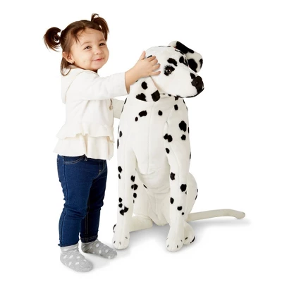 Melissa & Doug Giant Dalmatian - Lifelike Stuffed Animal Dog (over 2 Feet Tall) 4 Melissa & Doug Giant Dalmatian - Lifelike Stuffed Animal Dog (over 2 Feet Tall) - Image 2
