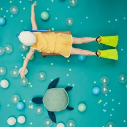 Meri-Meri Meri Meri Louie Sea Turtle Large Toy (Pack Of 1) -Playland Shop GUEST c8b95595 5089 4359 b50c fba6592d5d7d