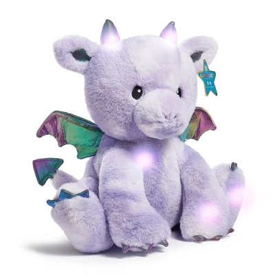 FAO Schwarz Glow Brights Toy Plush LED With Sound Dragon 13" Stuffed Animal 7 FAO Schwarz Glow Brights Toy Plush LED With Sound Dragon 13" Stuffed Animal - Image 5