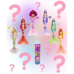 MATTEL Barbie - Color Reveal ! Color Changing Prince Or Princess' Mermaid Doll With 7 Unboxing Surprises -Playland Shop GUEST cc78437f 7e87 40f6 b6a8 51220731eb32