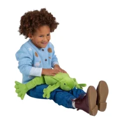 Manhattan Toy Velveteen Fidgety Frog Pond Life Toy Stuffed Animal, 14" -Playland Shop GUEST cca50f31 fff8 4829 bdb2 d80fdaefe6ce