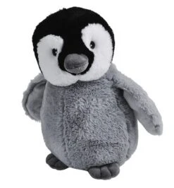 Wild Republic Ecokins Emperor Penguin Chick Stuffed Animal, 12 Inches