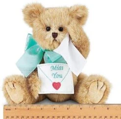 Bearington Collection Collection Beary Blue Without You Miss You Plush Teddy Bear 10"