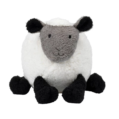 Lambs & Ivy Sleepy Sheep Plush White/Black/Gray Sheep Stuffed Animal Toy - Wooly 3 Lambs & Ivy Sleepy Sheep Plush White/Black/Gray Sheep Stuffed Animal Toy - Wooly