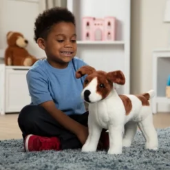 Melissa & Doug Giant Jack Russell Terrier - Lifelike Stuffed Animal Dog (over 12 Inches Tall) -Playland Shop GUEST d79300a0 3696 4960 aed3 5329af78b25c