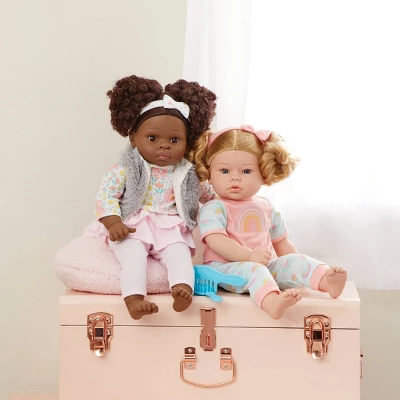 Madame Alexander 18" Small Wonders Sweet & Happy Baby Beauty Time- Rainbow Shirt 4 Madame Alexander 18" Small Wonders Sweet & Happy Baby Beauty Time- Rainbow Shirt - Image 2