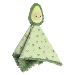 Ebba Large Avocado Luvster Precious Produce Snuggly Baby Stuffed Animal Green 13"
