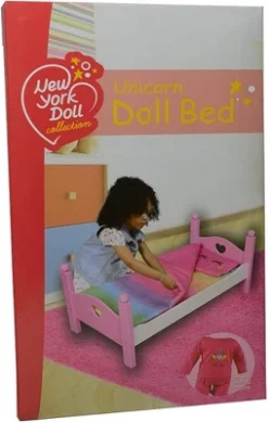 The New York Doll Collection 18 Inch Wooden Bed -Playland Shop GUEST da7cece0 e5d7 457b 99e4 74bc2d10e97f