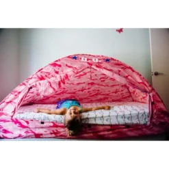 Pacific Play Tents Kids Pink Camo Bed Tent Twin Size -Playland Shop GUEST de01c21d 2696 4305 b091 ce55d51c6222