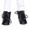 I'M A GIRLY Black Rock Rebel Boots - Fits I'M A GIRLY 18" Fashion Doll -Playland Shop GUEST df04e9f2 98fb 4a62 98fc da0eee3d84fc