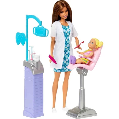 Barbie Careers Dentist Doll With Brown Hair And Playset With Accessories 6 Barbie Careers Dentist Doll With Brown Hair And Playset With Accessories - Image 4