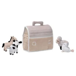 Lambs & Ivy Baby Farm Plush Barn With 4 Stuffed Animals Toy - Taupe/Gray/White 8 Lambs & Ivy Baby Farm Plush Barn With 4 Stuffed Animals Toy - Taupe/Gray/White -Playland Shop GUEST e0d6a118 da40 4618 87bf 728beb7e70c8