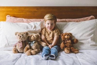 Bearington Baby Gus The Teddy Bear: Hand-Sewn Brown Bear With Soft Fur, Premium Fill And Satin Bow; 13 Tall 6 Bearington Baby Gus The Teddy Bear: Hand-Sewn Brown Bear With Soft Fur, Premium Fill And Satin Bow; 13 Tall - Image 4