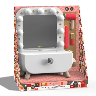 FAO Schwarz Make-Believe Magic Vanity Mirror Makeup Set 6 FAO Schwarz Make-Believe Magic Vanity Mirror Makeup Set - Image 4