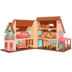 Li'l Woodzeez Toy House With Furniture 20pc - Honeysuckle Hillside Cottage -Playland Shop GUEST e72fc48e 9009 4eec a2de 4e530aa4a816