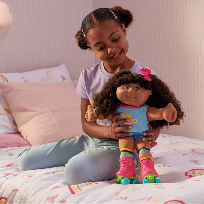 Cabbage Patch Kids 14" Roller Skate Girl Doll 4 Cabbage Patch Kids 14" Roller Skate Girl Doll - Image 2