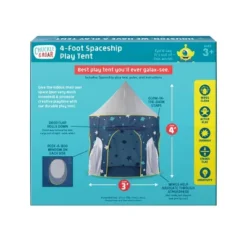 Chuckle & Roar Spaceship Pop-Up Kids' Play Tent 10 Chuckle & Roar Spaceship Pop-Up Kids' Play Tent -Playland Shop GUEST e941d584 e410 476b 97d5 735d4e9a6e8b