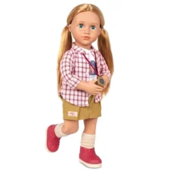 Our Generation Shannon Posable 18" Camping Doll & Storybook -Playland Shop GUEST ea4bbada 2c6f 4cc2 800d 5dcb984b6ddf