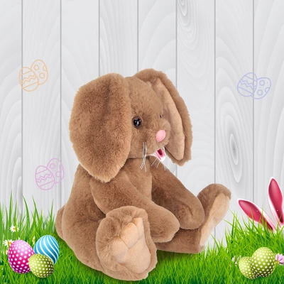 Bearington Lil Benny Brown Plush Stuffed Animal Bunny Rabbit, 6 Inches 5 Bearington Lil Benny Brown Plush Stuffed Animal Bunny Rabbit, 6 Inches - Image 3