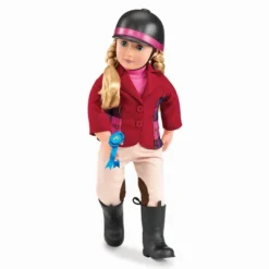 Our Generation Lily Anna With Horseback Riding Outfit & Book 18" Posable Doll -Playland Shop GUEST eda4a0db 583f 4213 84f4 3b9441fabc36