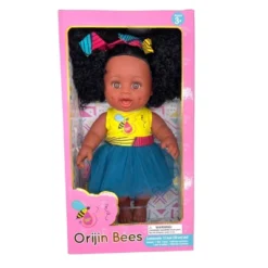 Orijin Bees Sugar Puff 12" Baby Bee Doll - Black Hair With Brown Eyes -Playland Shop GUEST eddfc900 beaf 49a5 950e 79a90493da08