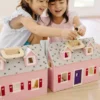 Melissa & Doug Fold And Go Wooden Dollhouse With 2 Dolls And Wooden Furniture -Playland Shop GUEST eeabc04e 48e7 4c4a 8140 b3437011e337