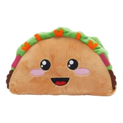 Smiley Soft Taco Stuffed Animal, Comfort Food Plush Toys For Gifts, Collectibles (Brown, 10 In) -Playland Shop GUEST f064ba12 08de 450b ae03 8df4131fdf9a
