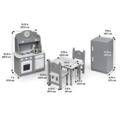 Kitchen Furniture Set For 18" Dolls - Gray/White 11 Kitchen Furniture Set For 18" Dolls - Gray/White -Playland Shop GUEST f1667802 407e 412f 9b4c 00a8422767a3