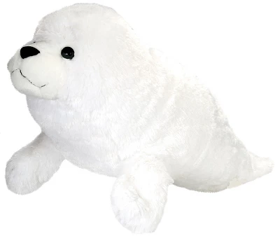Wild Republic Cuddlekins Jumbo Harp Seal Stuffed Animal, 30 Inches 3 Wild Republic Cuddlekins Jumbo Harp Seal Stuffed Animal, 30 Inches