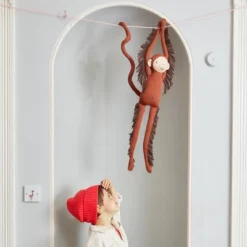 Meri-Meri Meri Meri Baboo Monkey Large Toy (Pack Of 1) -Playland Shop GUEST f4995bf2 d8a1 4859 b030 de436fc6f32c