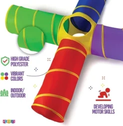 4-Way Play Tunnel For Kids To Crawl Through 8 Feet Foldable Into A Carrying Bag - Play22USA 11 4-Way Play Tunnel For Kids To Crawl Through 8 Feet Foldable Into A Carrying Bag - Play22USA -Playland Shop GUEST f5cb1425 d93e 4d17 8876 ea4525270beb