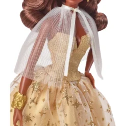 Barbie 13" Signature 2023 Holiday Collector Doll With Golden Gown And Dark Brown Hair -Playland Shop GUEST f7a85bcd ad97 4d3e 8821 340951699720