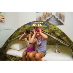 Pacific Play Tents Kids H.Q. Bed Tent - Twin Size -Playland Shop GUEST f846d9dc 178e 4c15 b947 b695440ec382