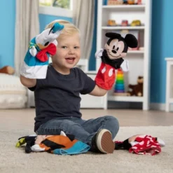 Melissa & Doug Mickey Mouse & Friends Soft & Cuddly Hand Puppets