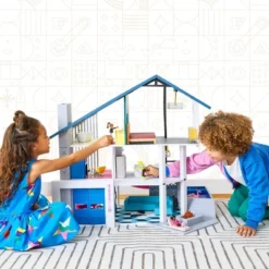 FAO Schwarz Toy Wood Ultimate Doll House LED -Playland Shop GUEST f9fde20d c919 4dfc 8791 404516ff0abd