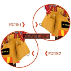 Big Mo's Toys Pretend Suede Tool Belt With Adjustable Strap -Playland Shop GUEST fb6961a8 5f10 4cc3 8188 b2499b661fc5