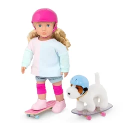 Our Generation Pro Skater Pup Posable 6" Pet Accessory Set 8 Our Generation Pro Skater Pup Posable 6" Pet Accessory Set -Playland Shop GUEST fc7eac0c a5be 4636 950d 2c4f42e8e89c