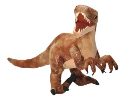 Wild Republic Dinosauria Ii Velociraptor Stuffed Animal, 17 Inches