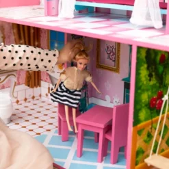 Olivia's Little World By Teamson Kids Furnished Castle Dollhouse For 12" Dolls -Playland Shop GUEST fdf4c24a 58c7 450a 8a1e d64cb88c7449