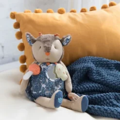 Manhattan Toy So Deer To Me Plush Deer 9.5" Stuffed Animal Activity Toy -Playland Shop GUEST fe65148b 971e 49e7 bc0b 64d9e4457fbb