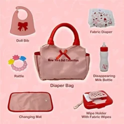 The New York Doll Collection Baby Doll Diaper Bag Set With Accessories -Playland Shop GUEST feab929b 95d3 4d6e b87a e14c86a675c0